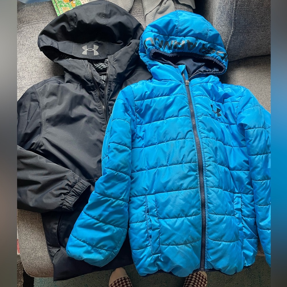 2 x Sz YSM Under Armour Coats